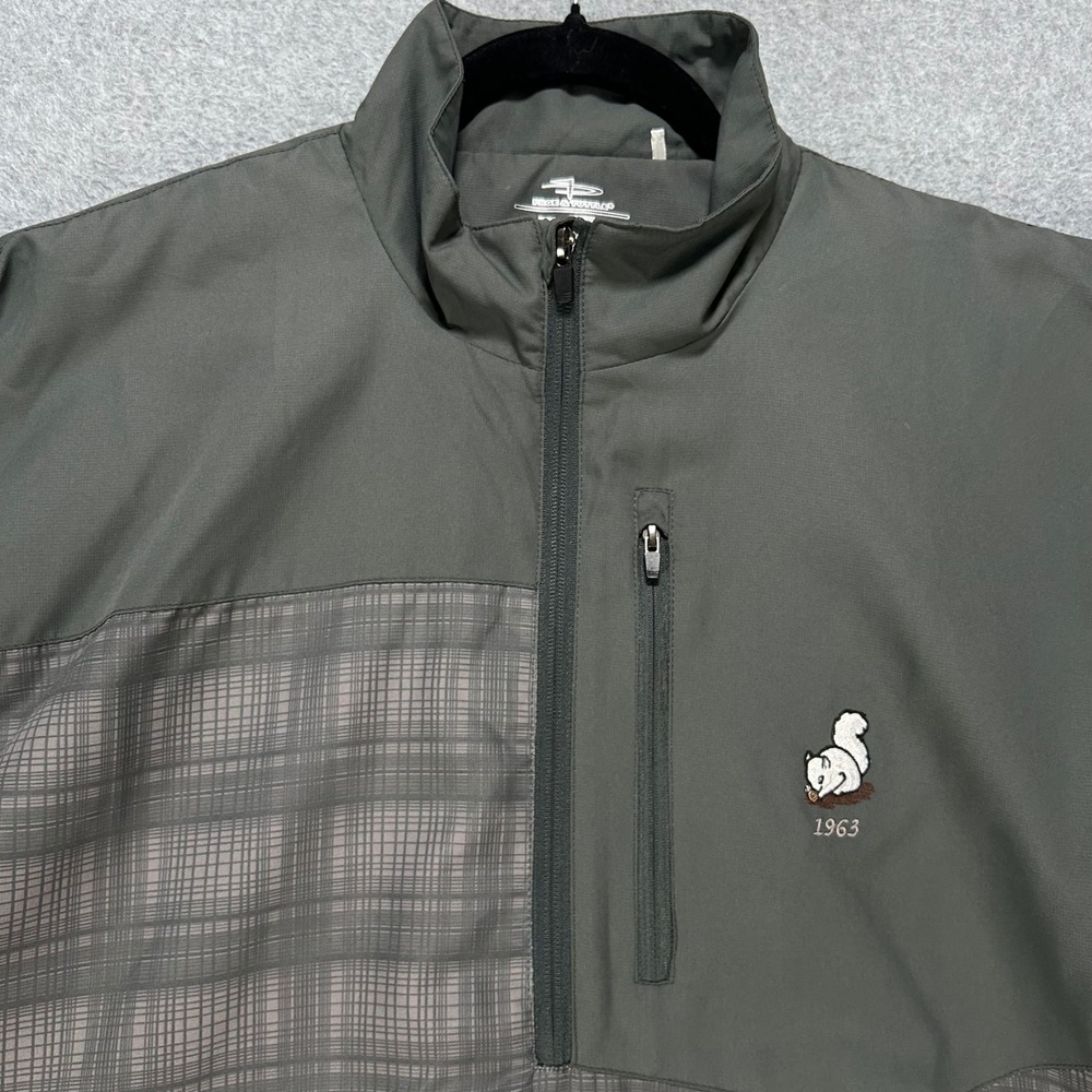 Page & Tuttle Pullover Free Swing Mens L Gray Golf Athleisure